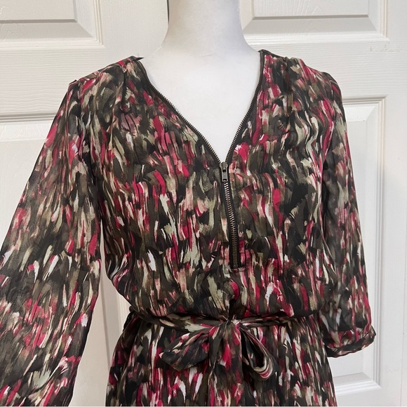 IZ Byer Chiffon Dress Size XS Multicolor - Picture 14 of 16